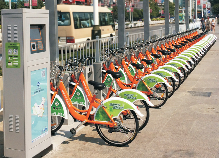 中国城市公共自行车数量全球第一背后